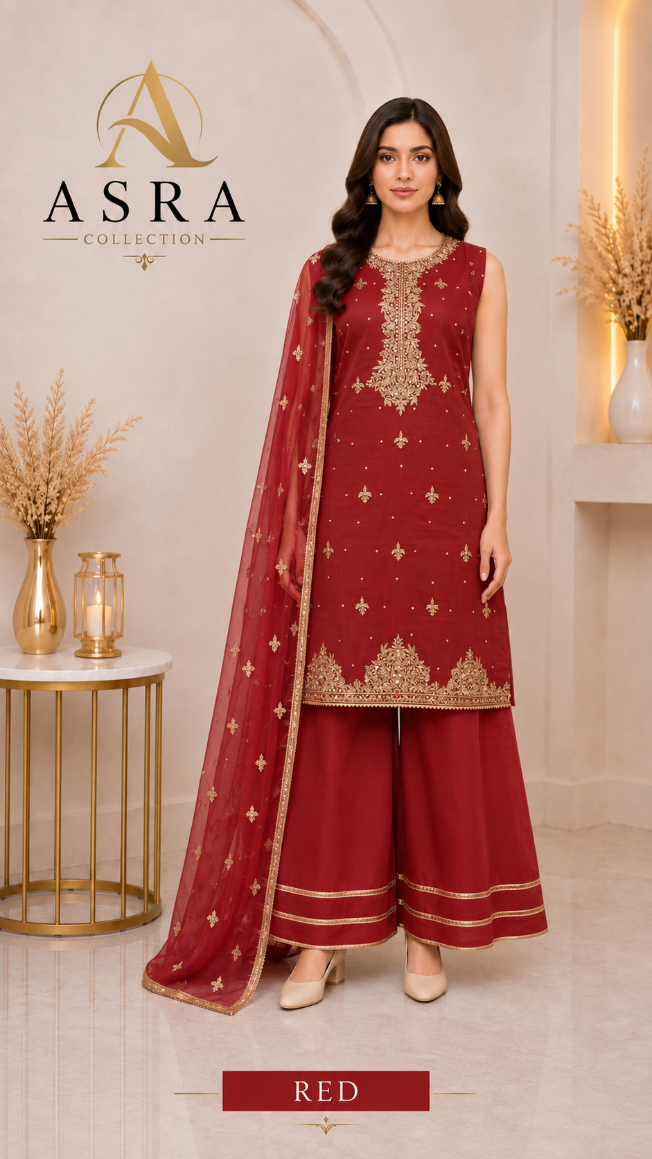 Elegant 3-Piece Punjabi Suit