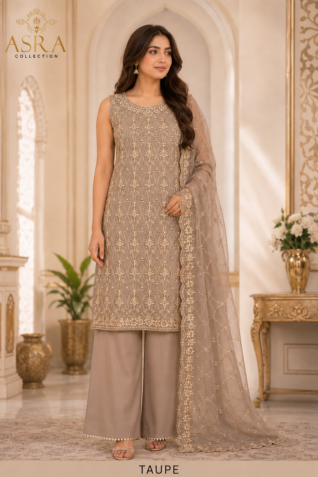Elegant 3-Piece Punjabi Suit