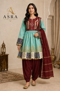 Elegant Afghan Gand Traditional Set